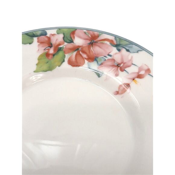Christopher Stuart Portico 6" Saucer Plate Y0244 Replacement Honeysickle FLORAL - Picture 3 of 7